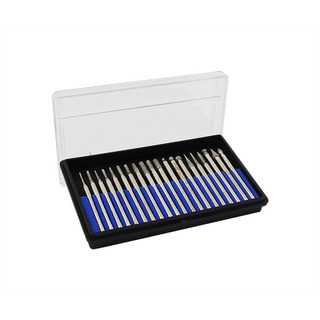 Kit 20 Ponteiras Diamantadas Para Mini E Micro Retífica * Kit 20 Ponteiras Diamantadas Para Mini E Micro Retífica *