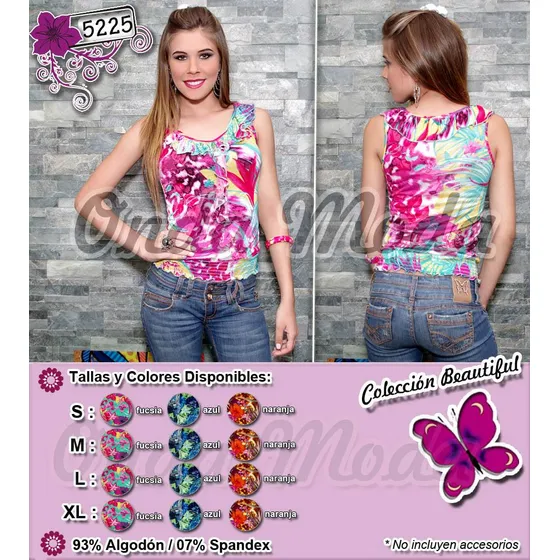Blusas Camisas Ultima Moda Damas Casuales Importadas Mayor