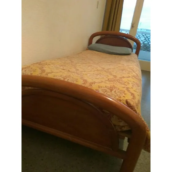 Cama Madera Una Plaza