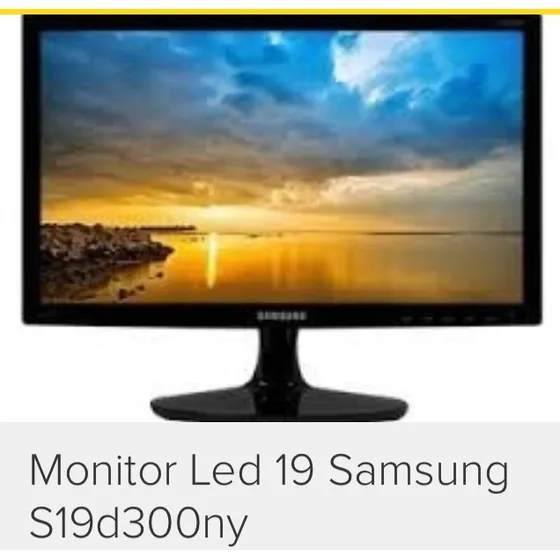 Monitor Samsung Lcd  19 Pulgadas Como Nuevo Poco Uso