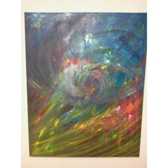 Cuadro Oleo 1.00 X 0.80 - Artista Mirian Flores Calles