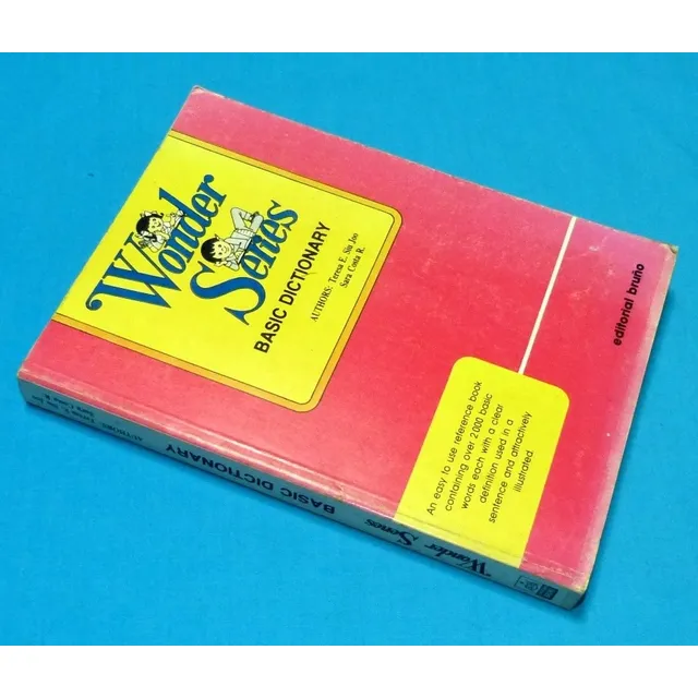 Wonder Series Basic Dictionary Teresa Siu Joo Bruño Inglés