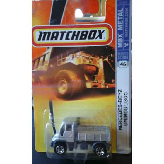 Auto Matchbox Mercedes Benz Unimog U300 Retro Coleccion Rdf1