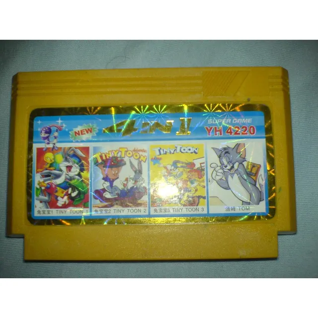 Tiny Toons & Tom Y Jerry  En 4 In 1 De Nintendo Family