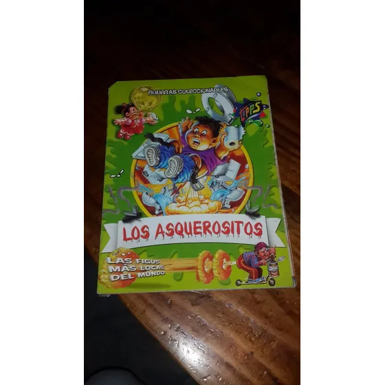 Album De Figuritas Los Asquerositos  Tiene 12 Figuritas