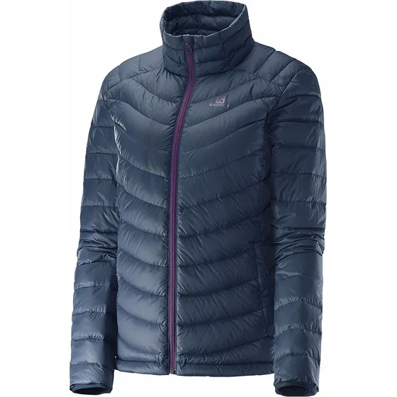 Campera Salomon Halo Down 2 Plumon Pluma Antidesgarre Mujer