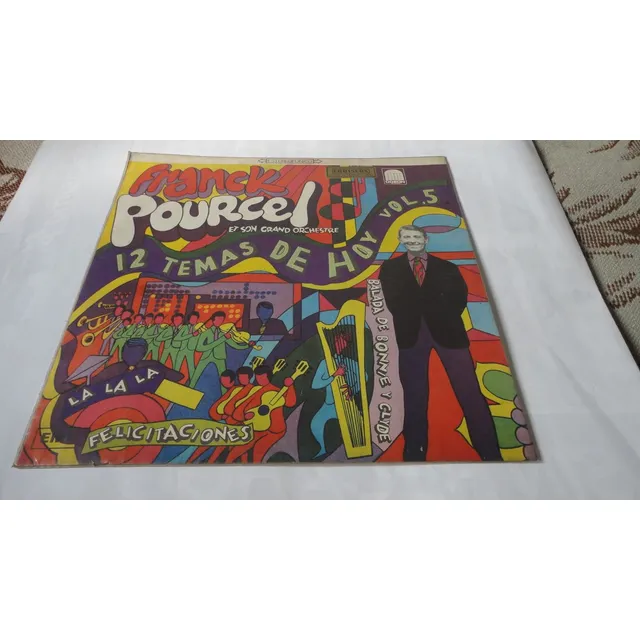 Vinilo Franck Pourcel- 12 Temas De Hoyy Vol 5-ljp
