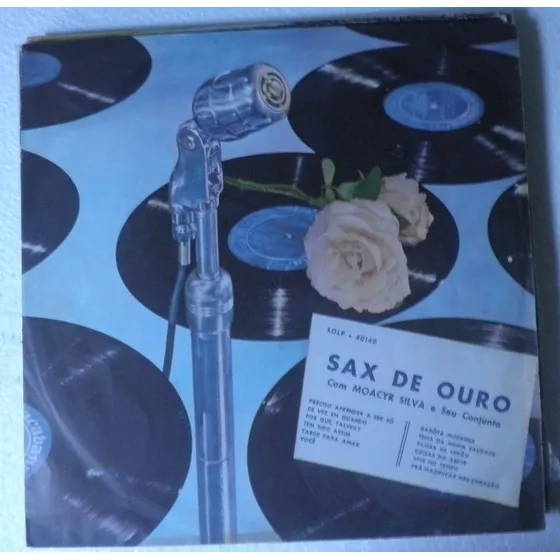 Lp Moacyr Silva E Seu Conjunto - Sax De Ouro - Solp 40140