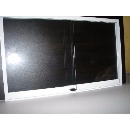 Ventanas Panorámicas En Aluminio Y Vidrio Oscuro Económicas.