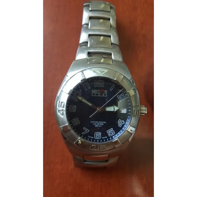 Reloj Sector  Usado. Esfera Azul.
