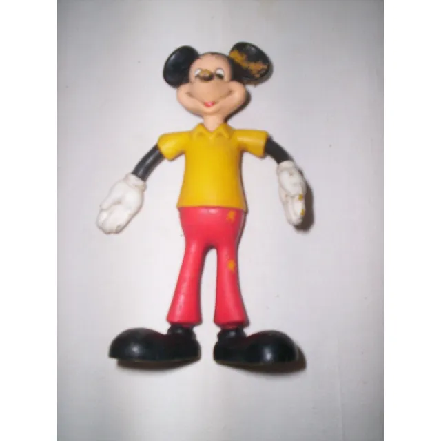 Antiguo Flexible De Mickey.