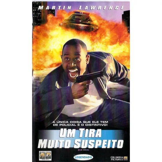 Vhs - Um Tira Muito Suspeito - Martin Lawrence