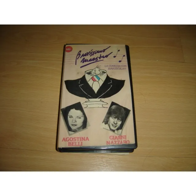Bravissimo Maestro Agostina Belli Gianni Nazzaro Vhs Italia