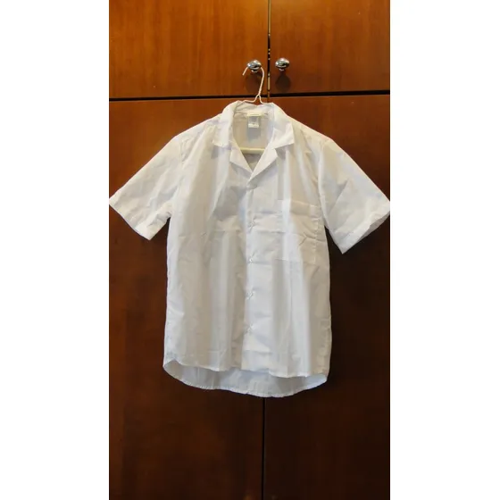 Camisa Blanca De Niño Talla 12, Nueva