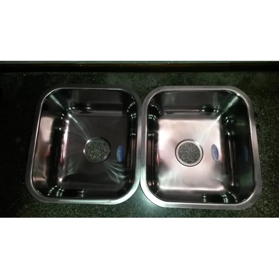 Fregadero Esquinero B T  (diseño) De 40x 35 Ace Inox Calid