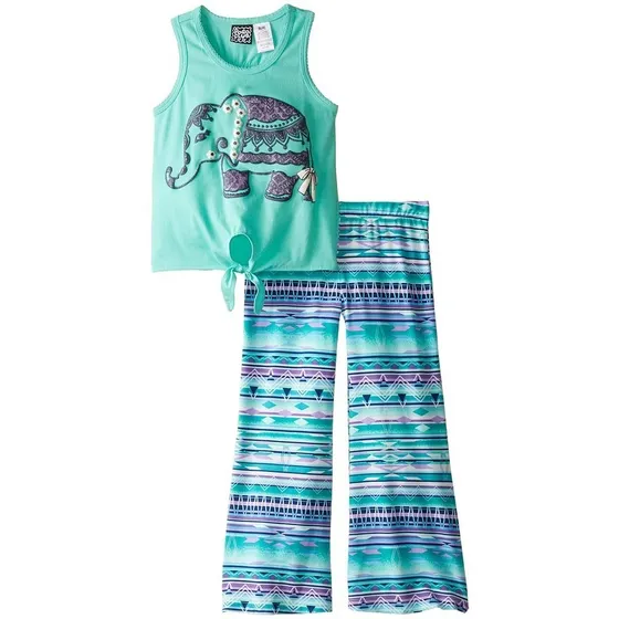 Bello Conjunto Fashion Para Niñas Talla 5-6