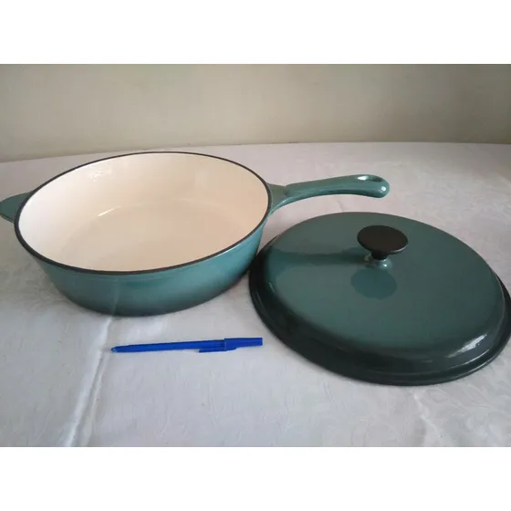 Sarten Con Tapa Smart Cook Cast Iron Enamel 30 Cms