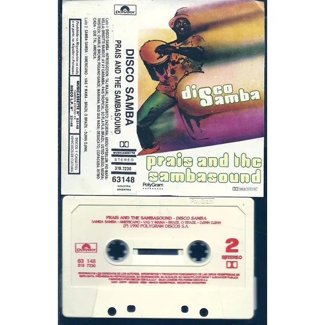 Disco Samba Prais And The Sambasound Año 1990 Nuevo