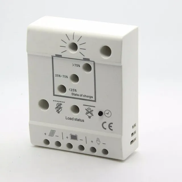 Controlador Cargador Panel Solar 12/24v 15a