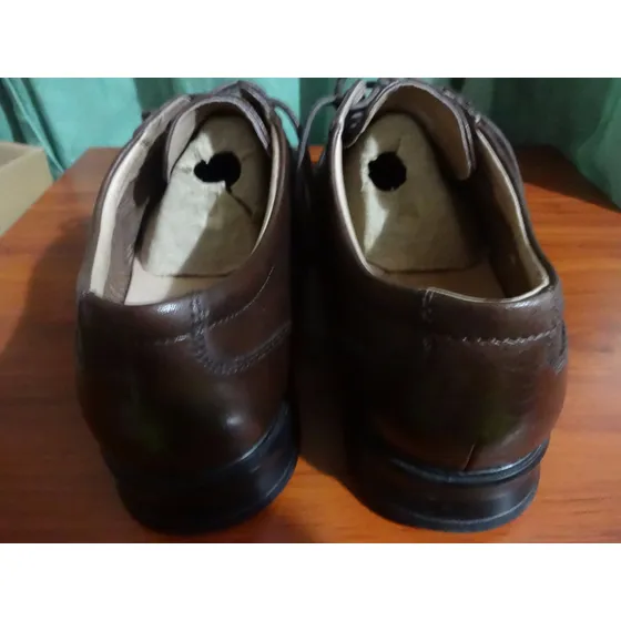 Zapatos Clarks  Verro Real Brown Lea Us 10,5 W