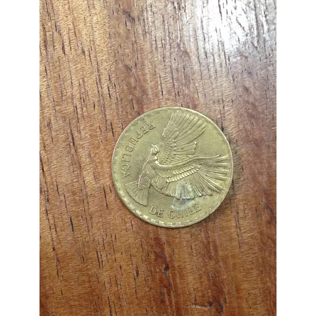 Moneda Antigua Chilena 5 Centésimos  Año 1965
