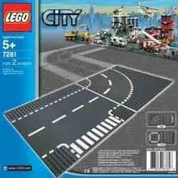 2 Bases Gris De Legos, Para Construir Sobre Ella, Calles