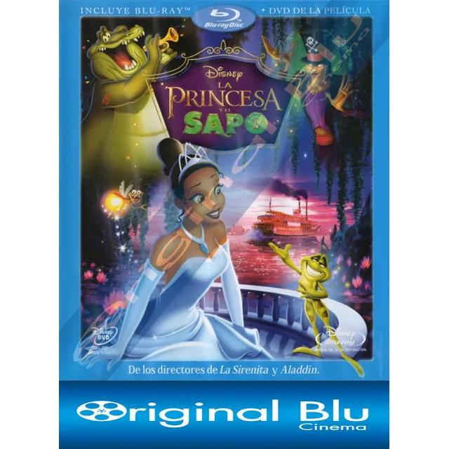 La Princesa Y El Sapo ( Animación) Español Latino - Blu Ray