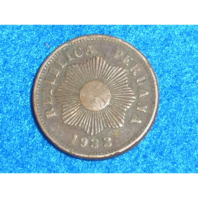 Moneda De Un Centavo De 1933