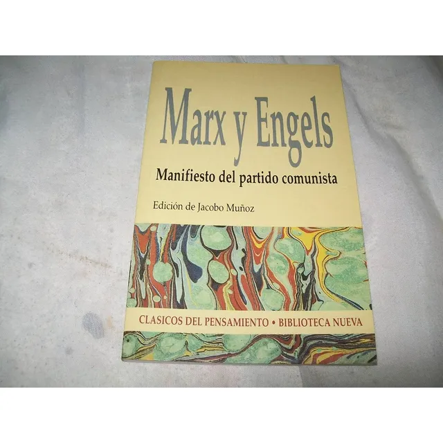 Manifiesto Del Partido Comunista · Marx Y Engels · J. Muñoz.