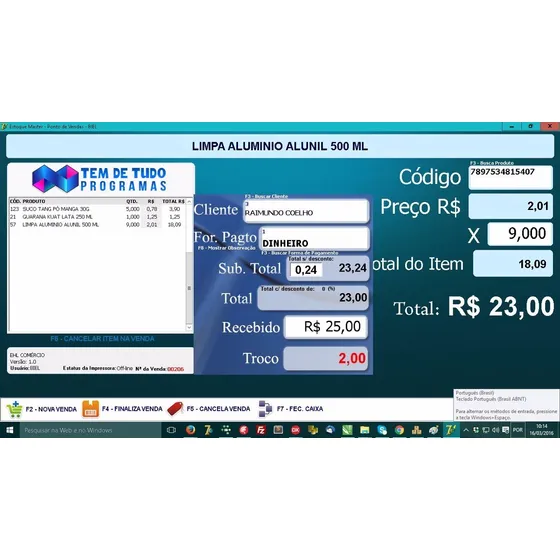 Código Fonte Delphi Xe8 Do Sistema Estoque + Pdv Não Fiscal