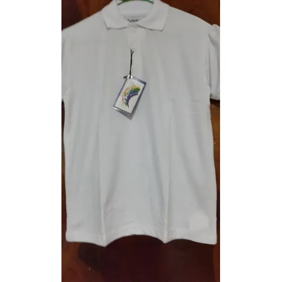 Chemise Escolar Color Blanco  Nuevas