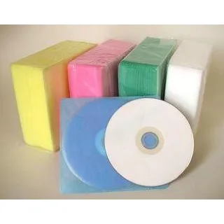 100 Estuche Bolsa Funda Plástica Tipo A Cd-r Dvd-r 5 Color