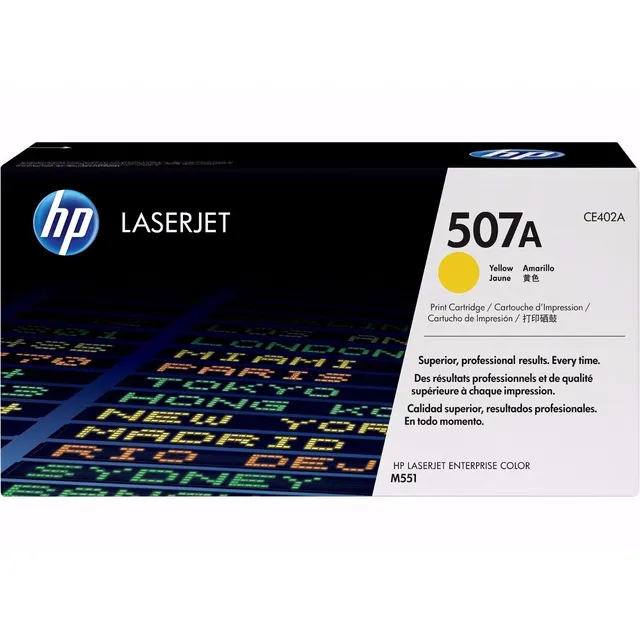 Toner Hp 507a Ce402a Amarillo M551 500 M575 575