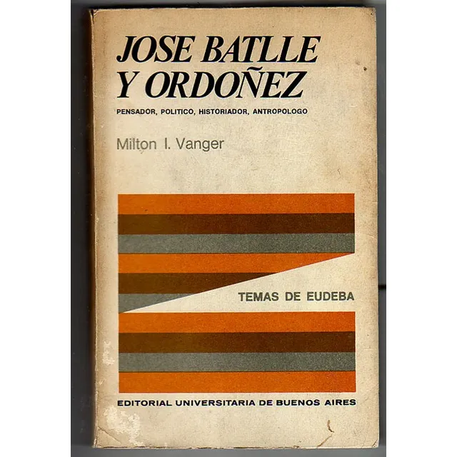 Jose Battle Y Ordoñez, Milton I. Vanger