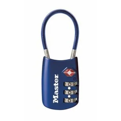 Master Lock 4688d Tsa Aceptado Cable De Bloqueo De Equipaje