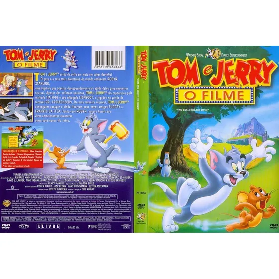 Dvd Lacrado Tom E Jerry O Filme