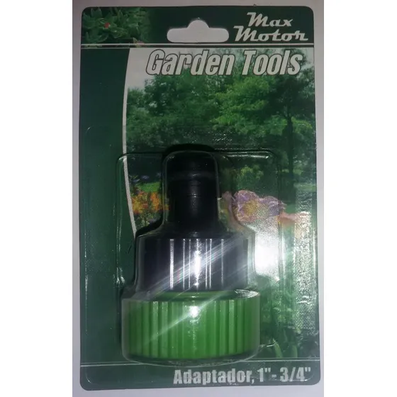 Conexion Plastica Para Manguera Adaptador De 1 A 3/4 PuLG