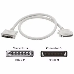 Cable 2 Metros Scsi Md50 Macho A Db25 Macho