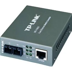 Tp-link Mc110cs Media Converter, 10 / 100mbps Rj45 A 100m De