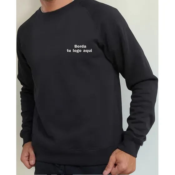 Buzo De Felpa Sueter Unisex Bordado Personalizado