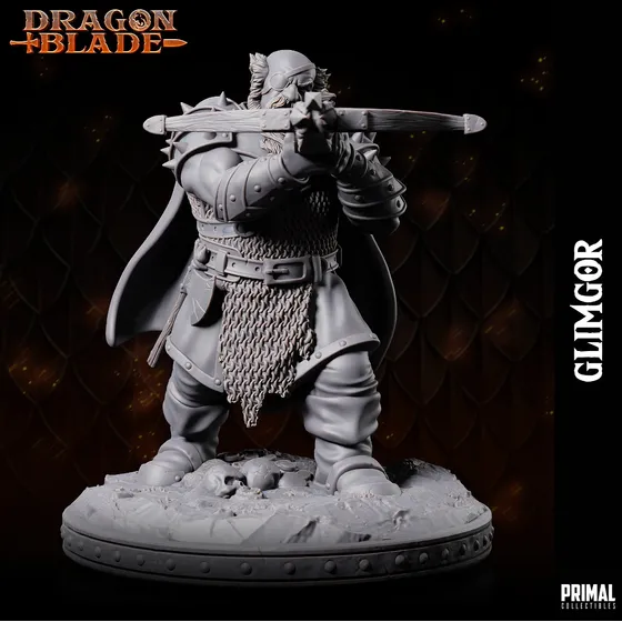 Miniatura Dungeons And Dragons D&d Dnd 32mm - Glimgor Enano