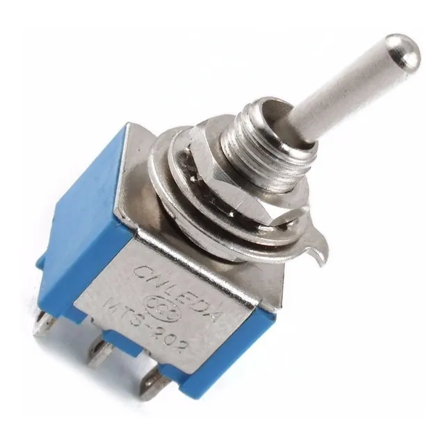 Mini Toggle Switch 6a125v Interruptor Bipolar