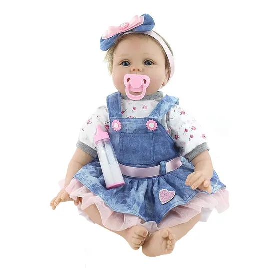 Syp Reborn Muñecas Niña 22 Pulgadas 55cm Muñecas Bebé Qfp7k