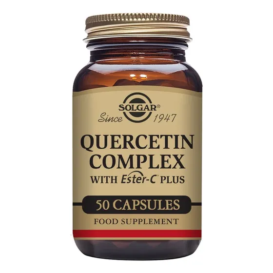 Complemente El Complejo De Quercetina Solgar Con Ester-c Plu