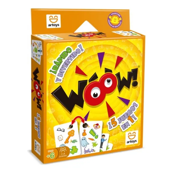 Juego De Mesa Infantil Wow 5 Juegos En 1 Arval