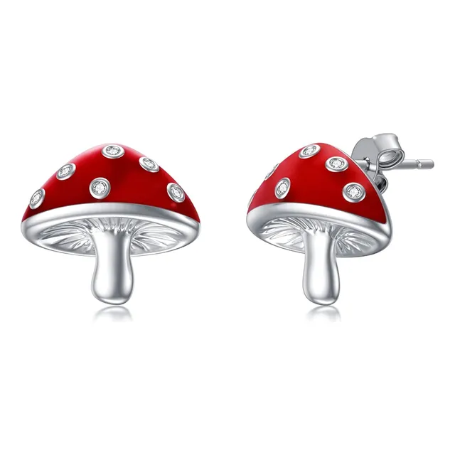 Aretes De Hongos Para Mujeres