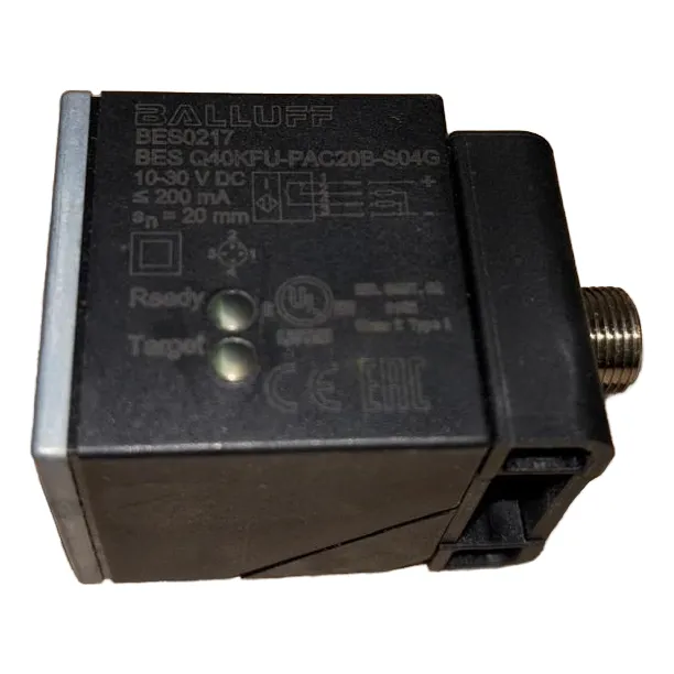 Balluff Inductive Sensor Bes Q40kfu-pac20b-s04g Bes0217