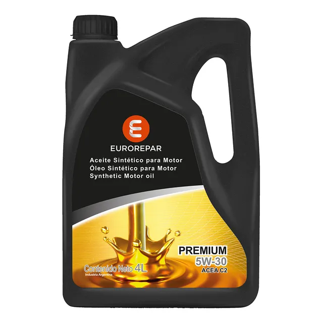 Aceite para motor Eurorepar sintético 5W-30 para auto/camioneta de 1 unidad x 5L