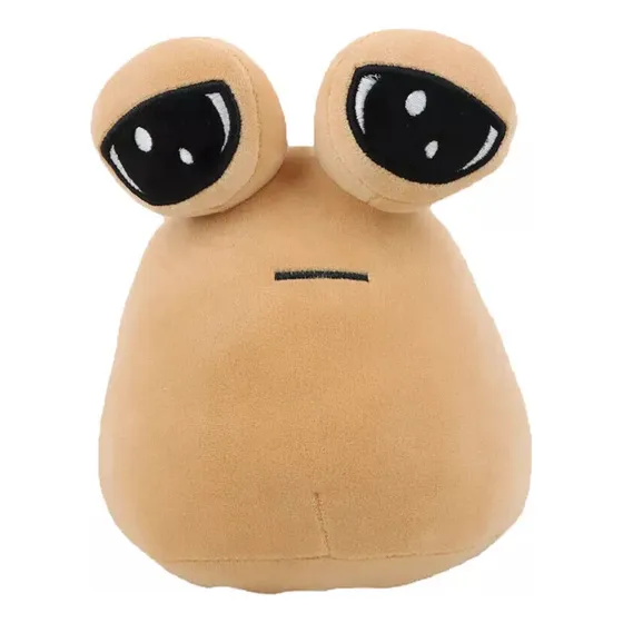 Peluche Mi Mascota Alien Pou 22 Cm C Color Beige