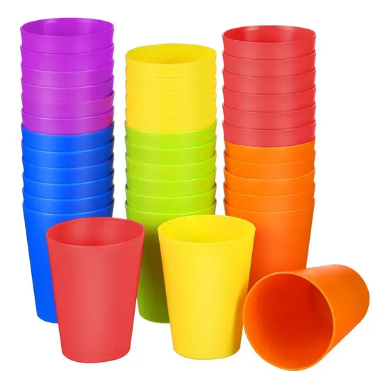 36 Set De Vasos Plastico Reutilizables De Fiesta Pasteleriac